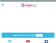 Tablet Screenshot of newsmyrnabeachurgentcare.com